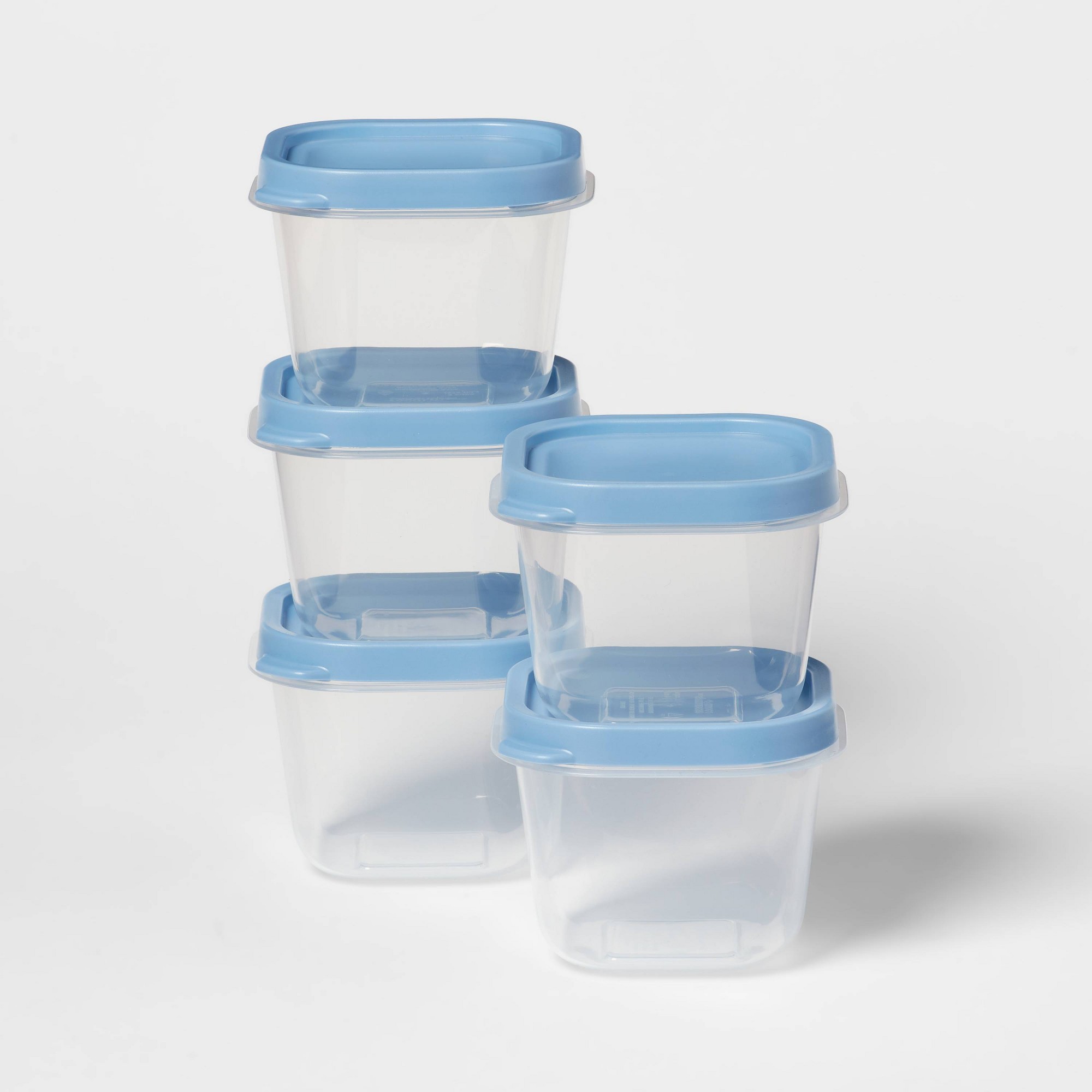 Set Food Storage - Conjunto de 10 recipientes de plástico