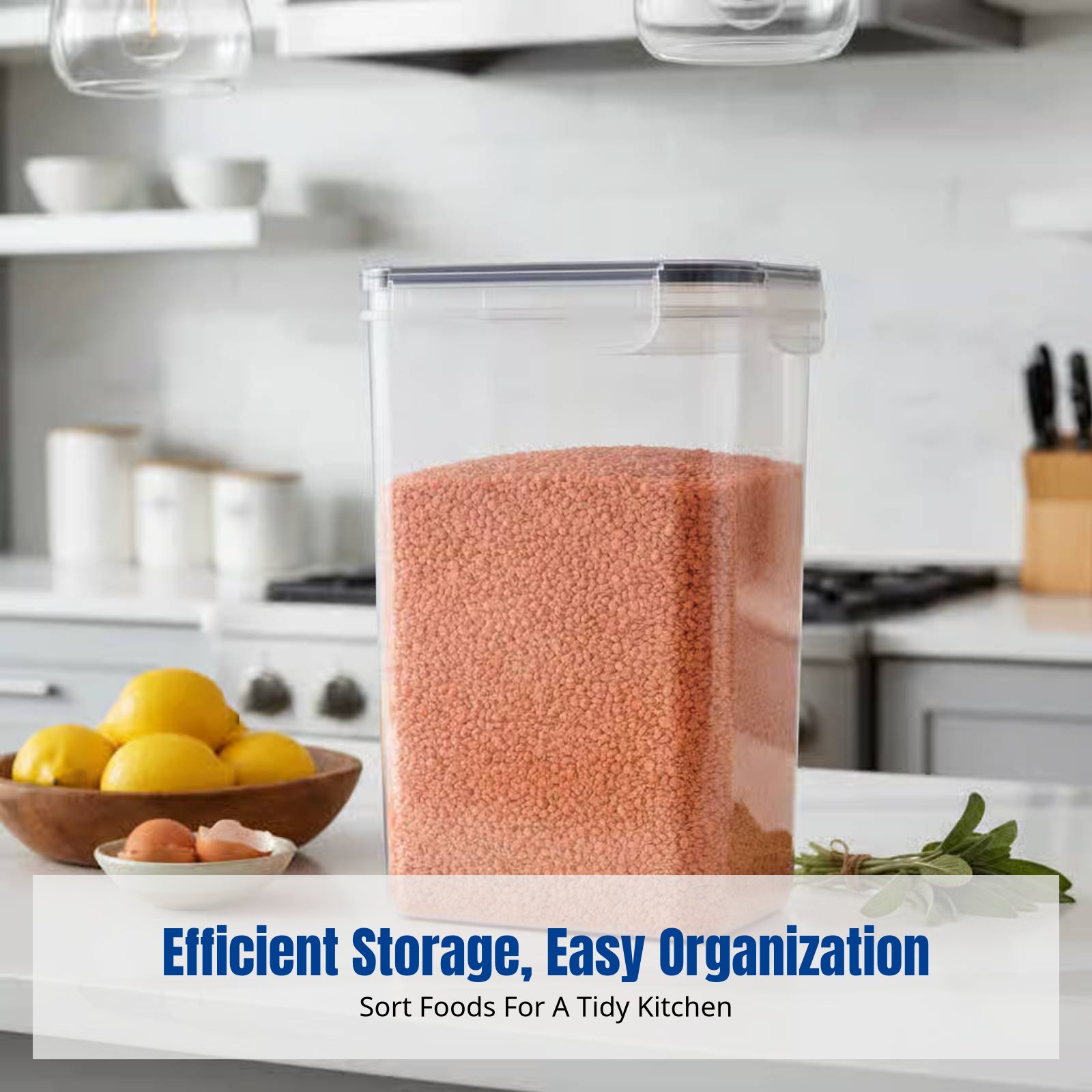 Set Food Storage - Conjunto de Recipientes Herméticos para Armazenamento