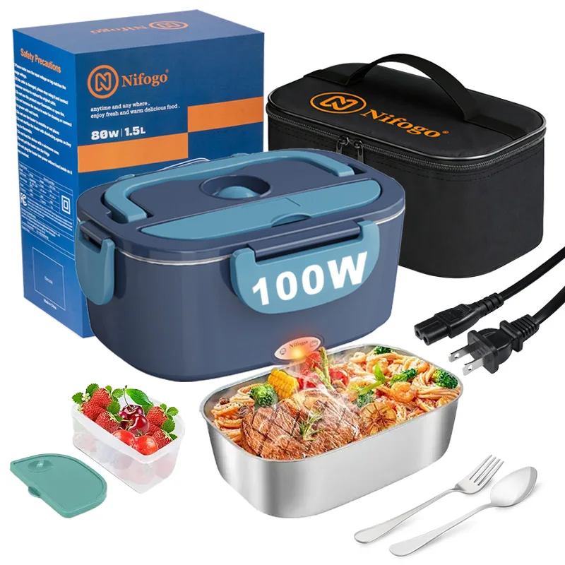 Food Storage Bag - Marmita Elétrica de 100W 1.5L, Aquecedor