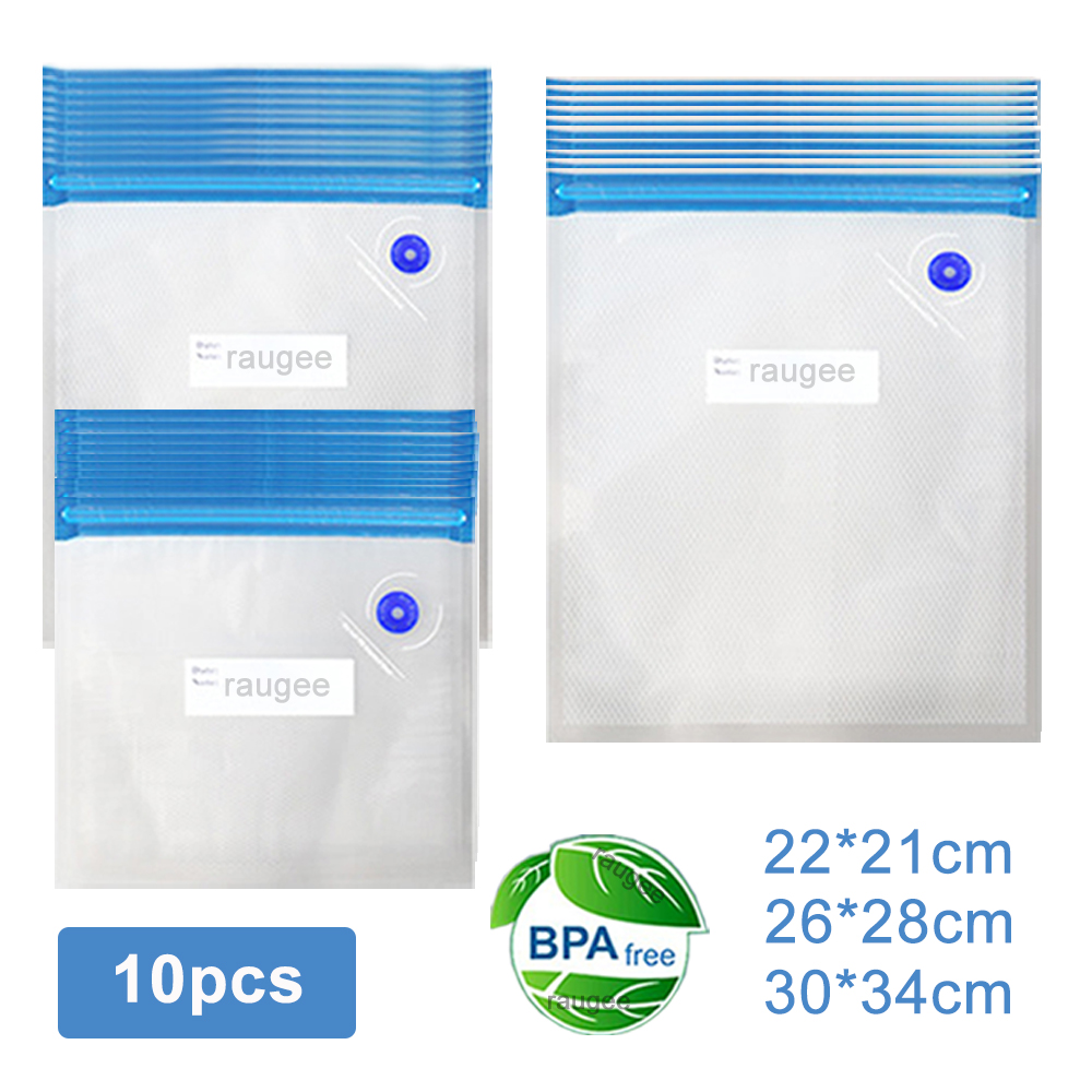 Food Storage Bag - Sacos de vácuo reutilizáveis sacos de