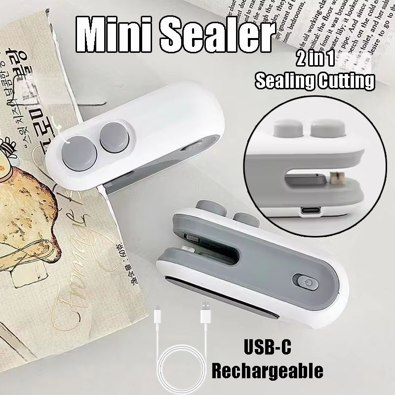 Food Storage Vacuum Seal Bags - Seladores de Sacos Portáteis USB-C Recarregáveis