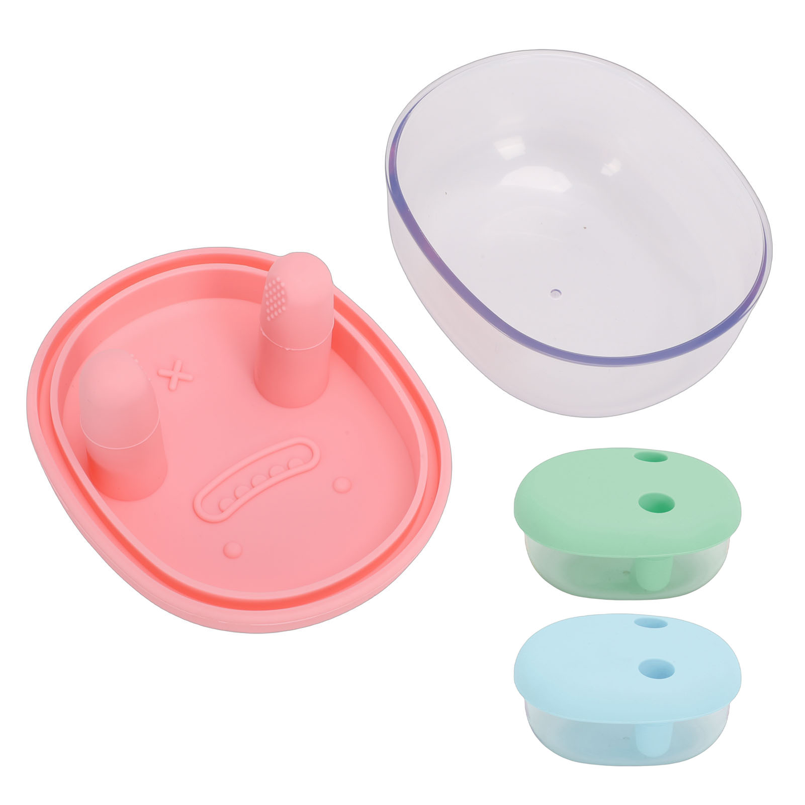 Food Storage Boxes With Lids - Recipiente de Lanche 2 em 1