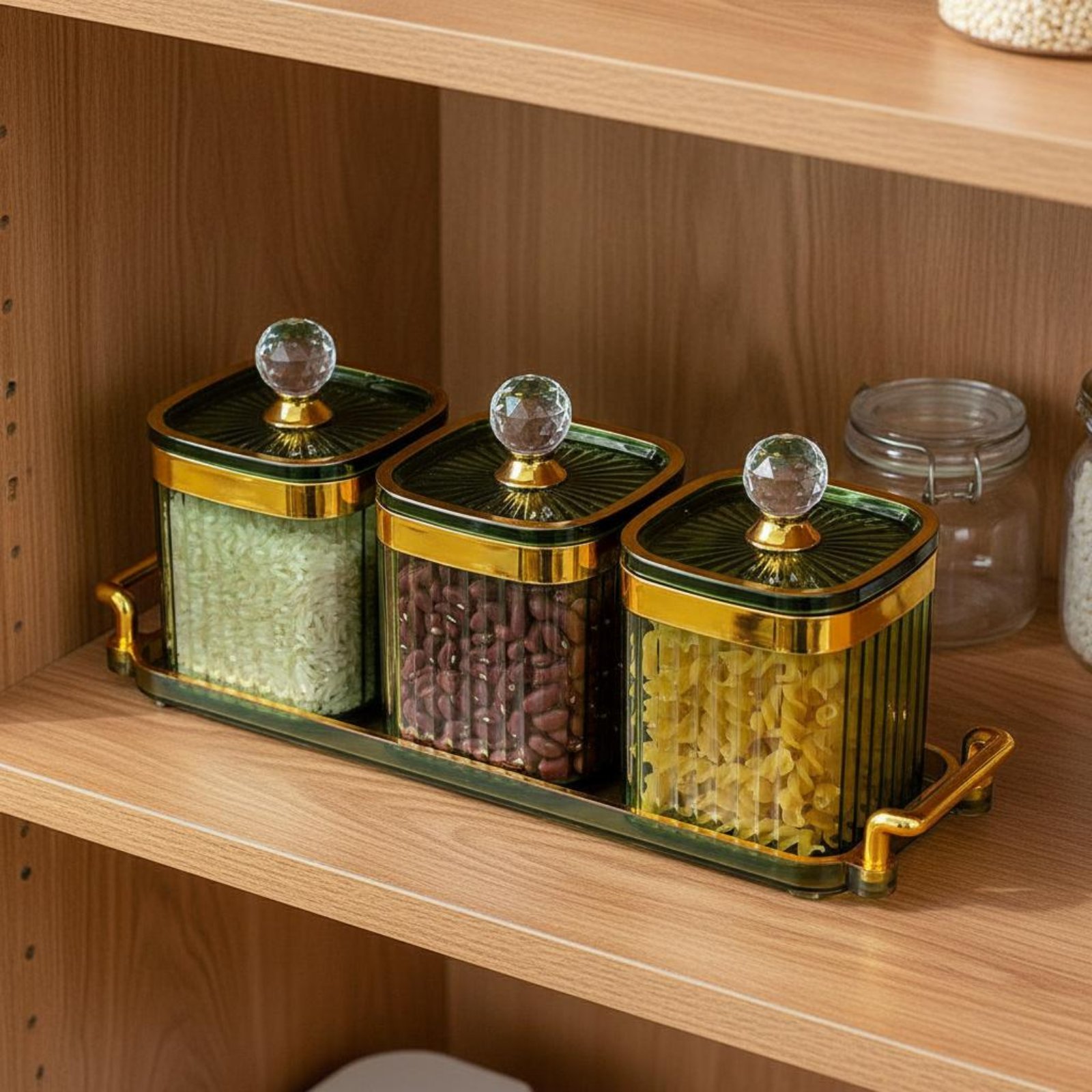 Set Food Storage - Conjunto de Recipientes Decorativos para Lanches