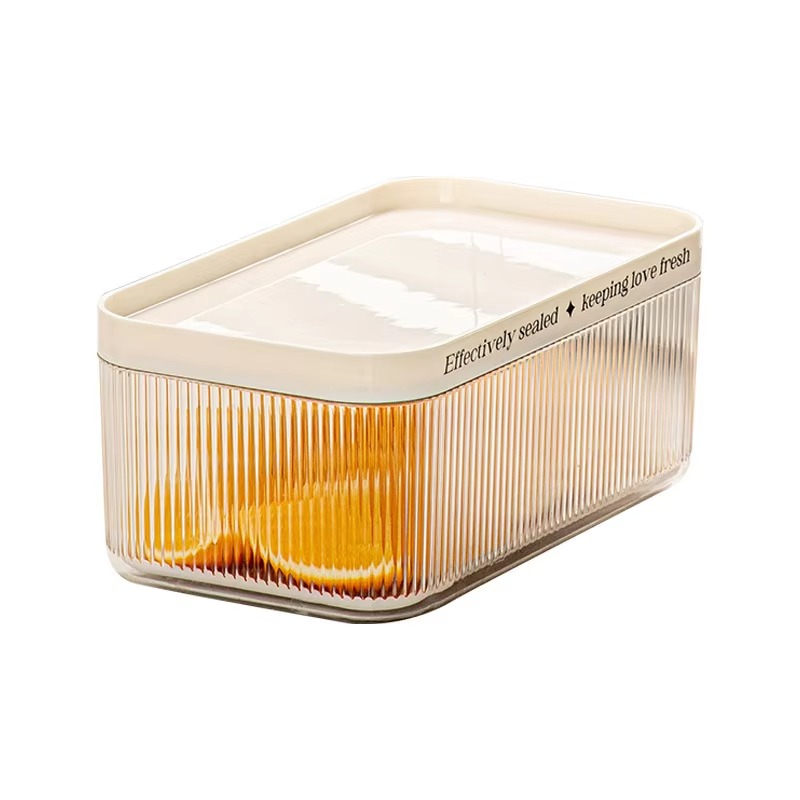 Food Storage No Plastic - Caixas Organizadoras Empilháveis de Plástico PET