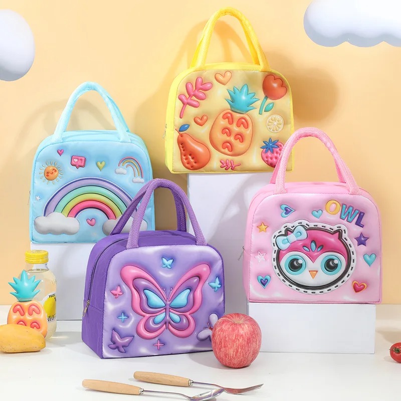 Food Storage Roll Bags - Saco de lancheira das crianças 3d