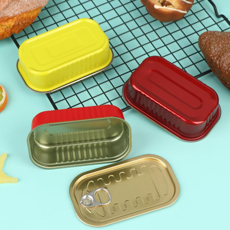 Food Storage Boxes With Lids - 2 Peças de Caixa Retangular Mini