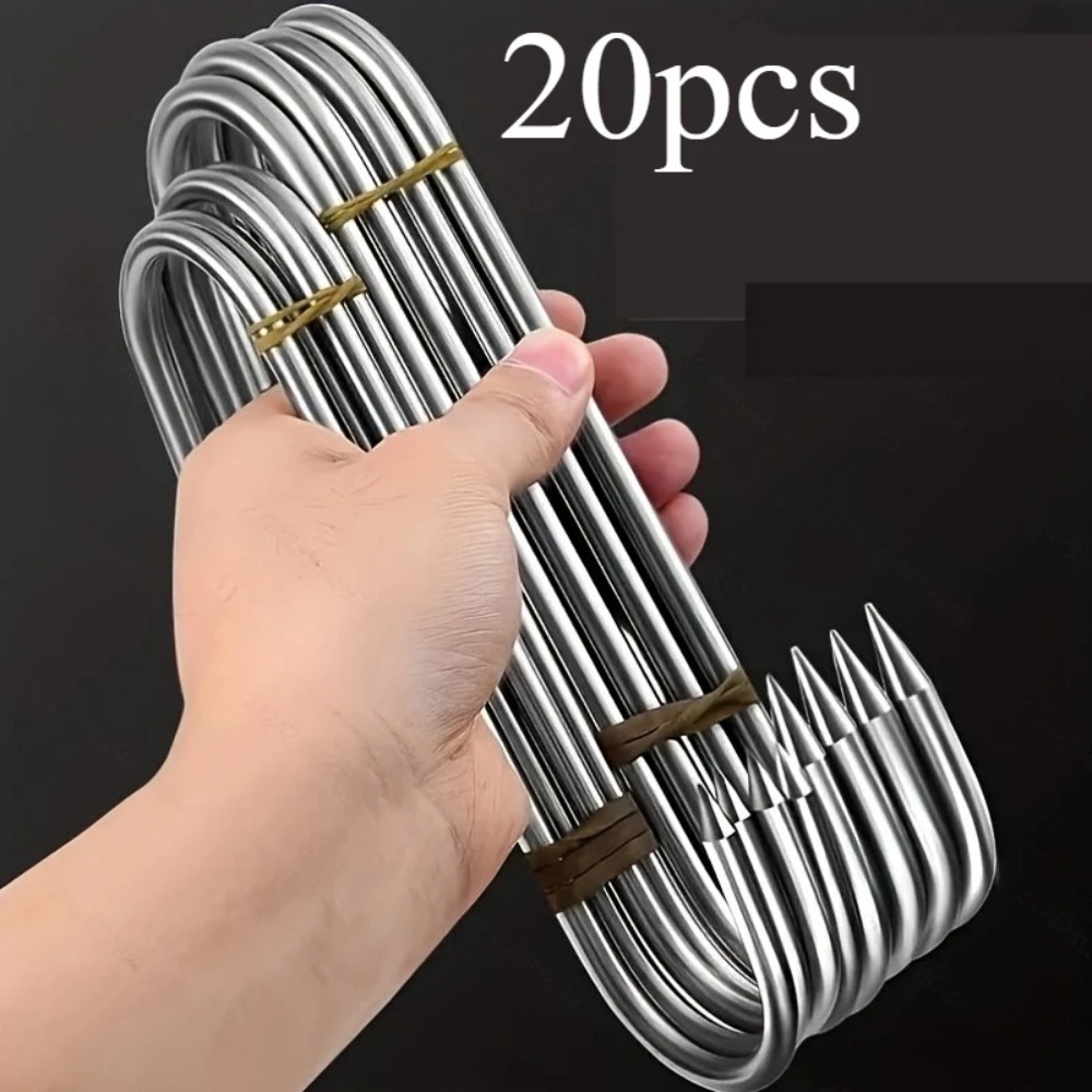 Storage Tips For Food - Oferta Imperdível: 20 Ganchos em S