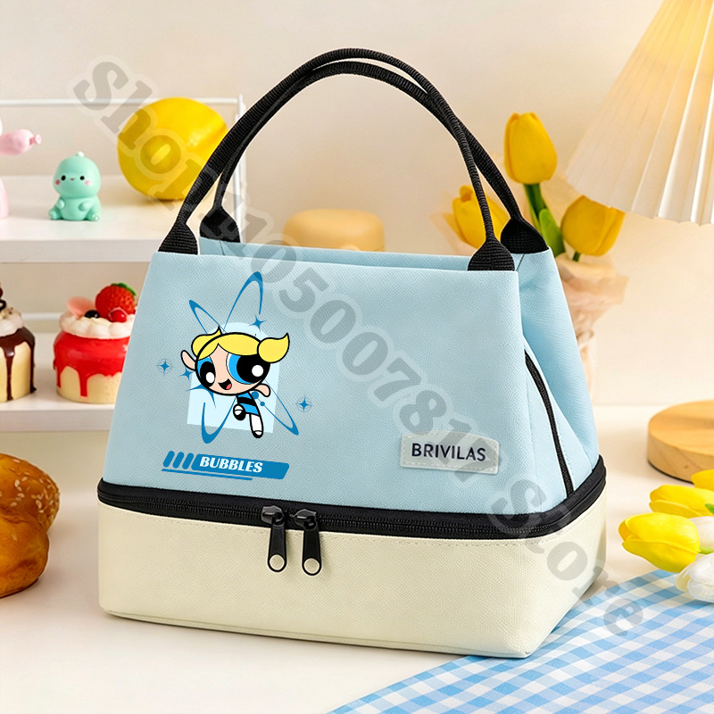Food Storage Roll Bags - Bolsa Térmica Kawaii das Powerpuff Girls