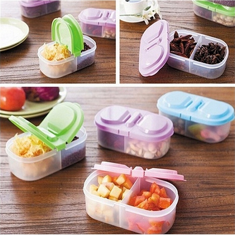 Food Storage Roll Bags - Portátil protetor de plástico caso recipiente