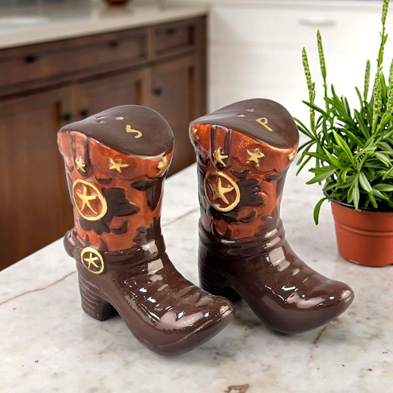 Set Food Storage - Botas vintage cerâmica tempero jar conjunto