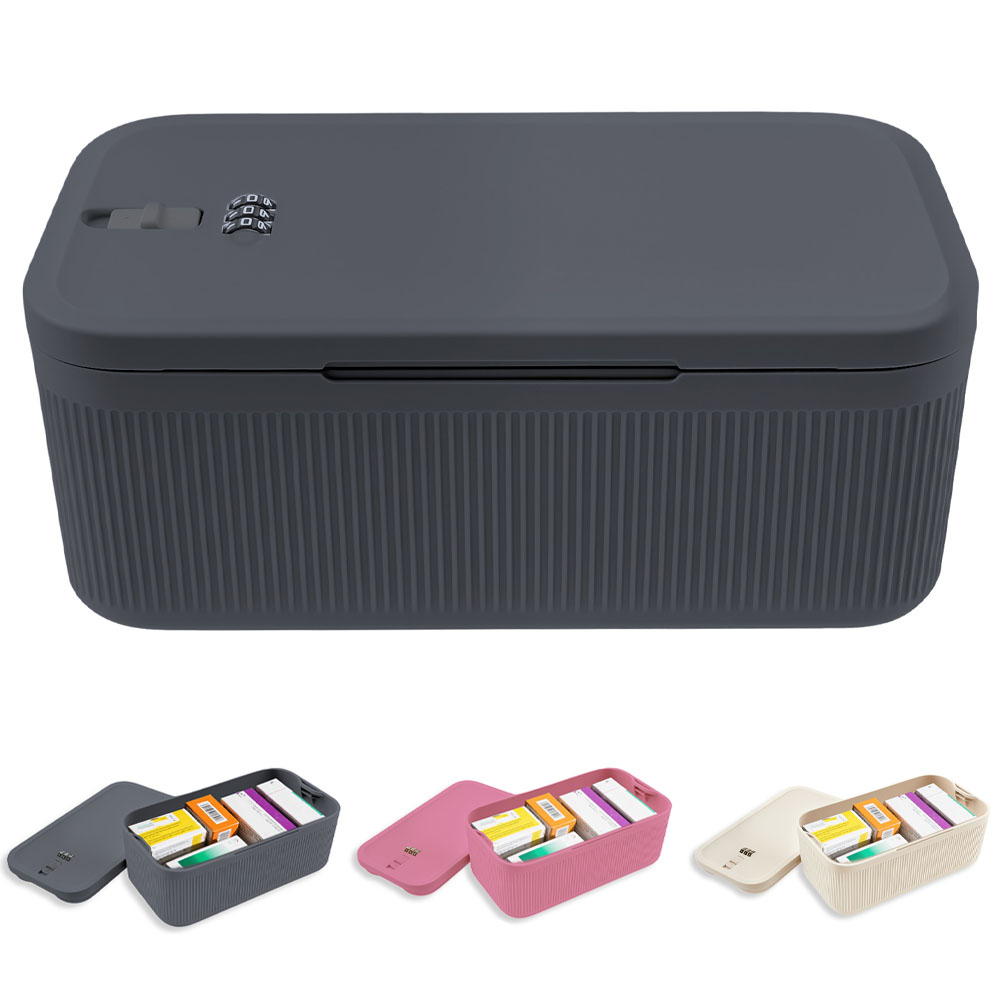 Food Storage With Lock - Caixa de armazenamento com tampa versátil