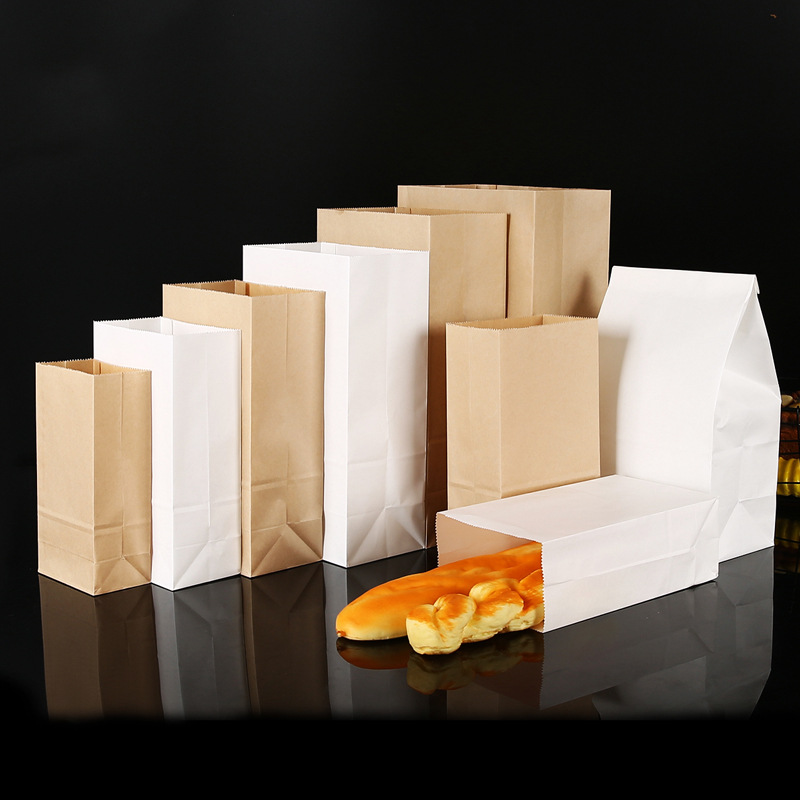 25/50pcs Sacos de Papel Kraft  - Food Storage Roll Bags avaliação e preço