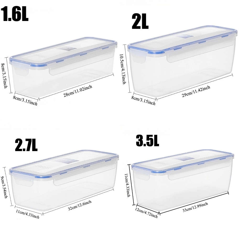 Recipientes para Armazenamento - Food Storage Boxes With Lids avaliação e preço