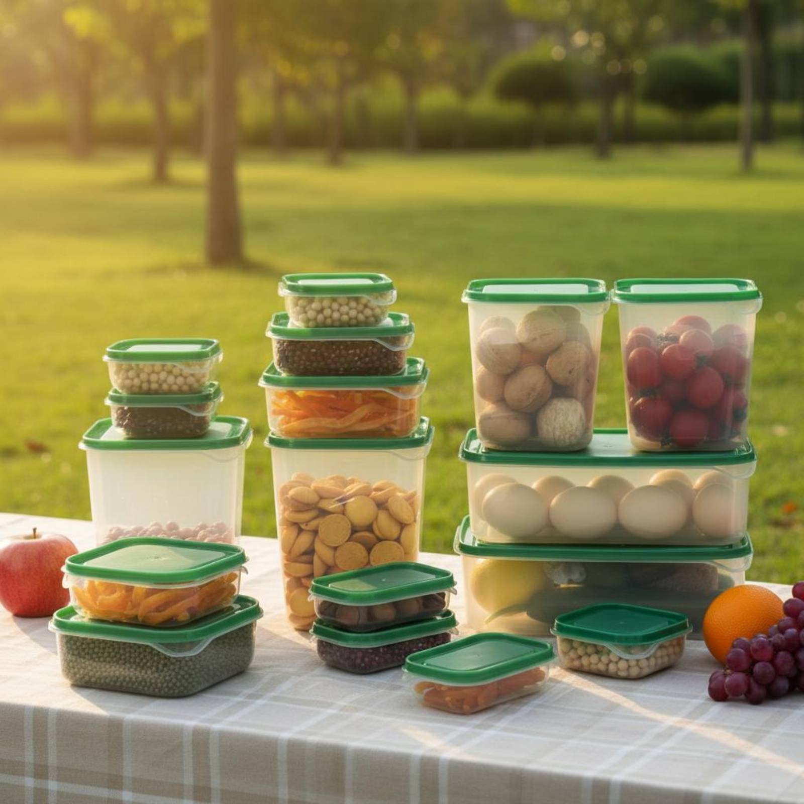Conjunto de 17 Caixas de Armaz - Food Storage Boxes With Lids avaliação e preço
