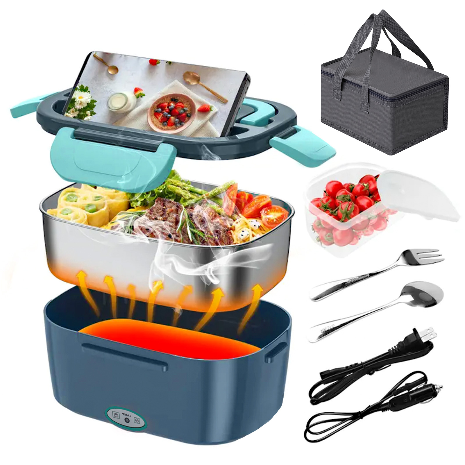 Marmita Elétrica de 100W 1.5L, - Food Storage Bag avaliação e preço