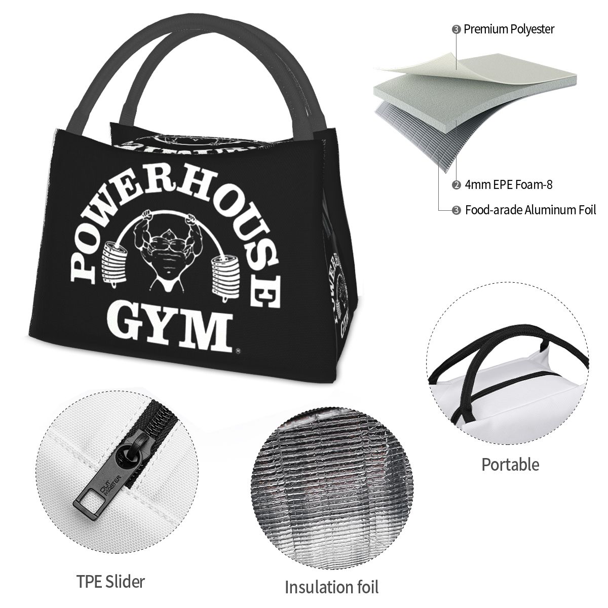 Bolsa Térmica Powerhouse Gym F - Food Storage Building avaliação e preço