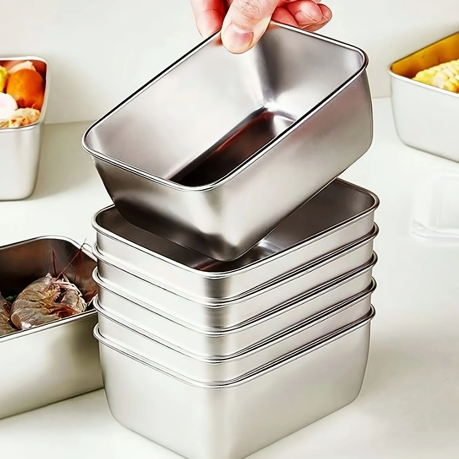 Conjunto de recipientes de aço - Set Food Storage avaliação e preço
