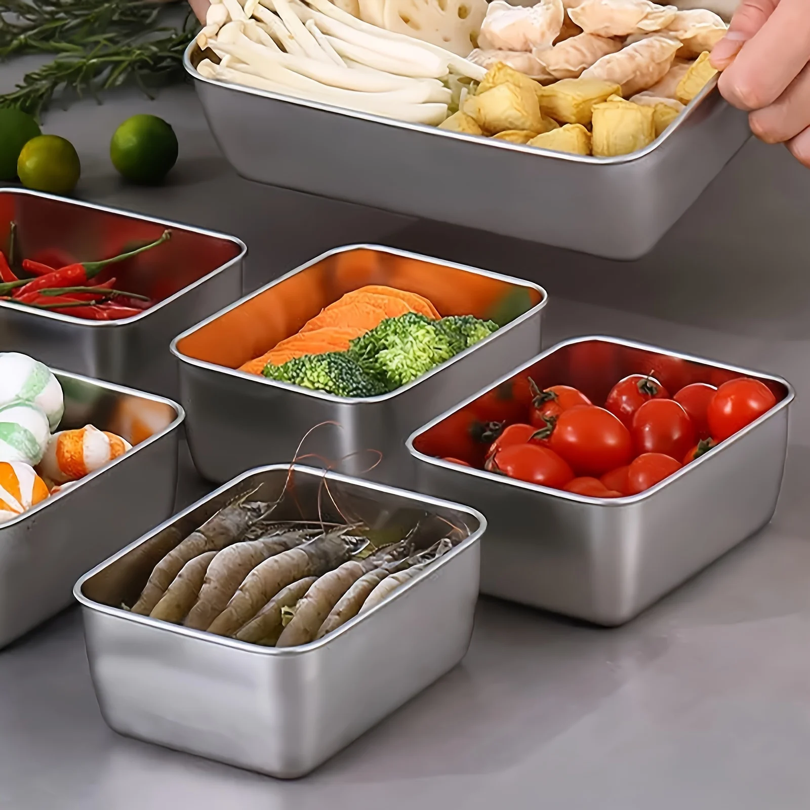 Conjunto de recipientes de aço - Set Food Storage avaliação e preço