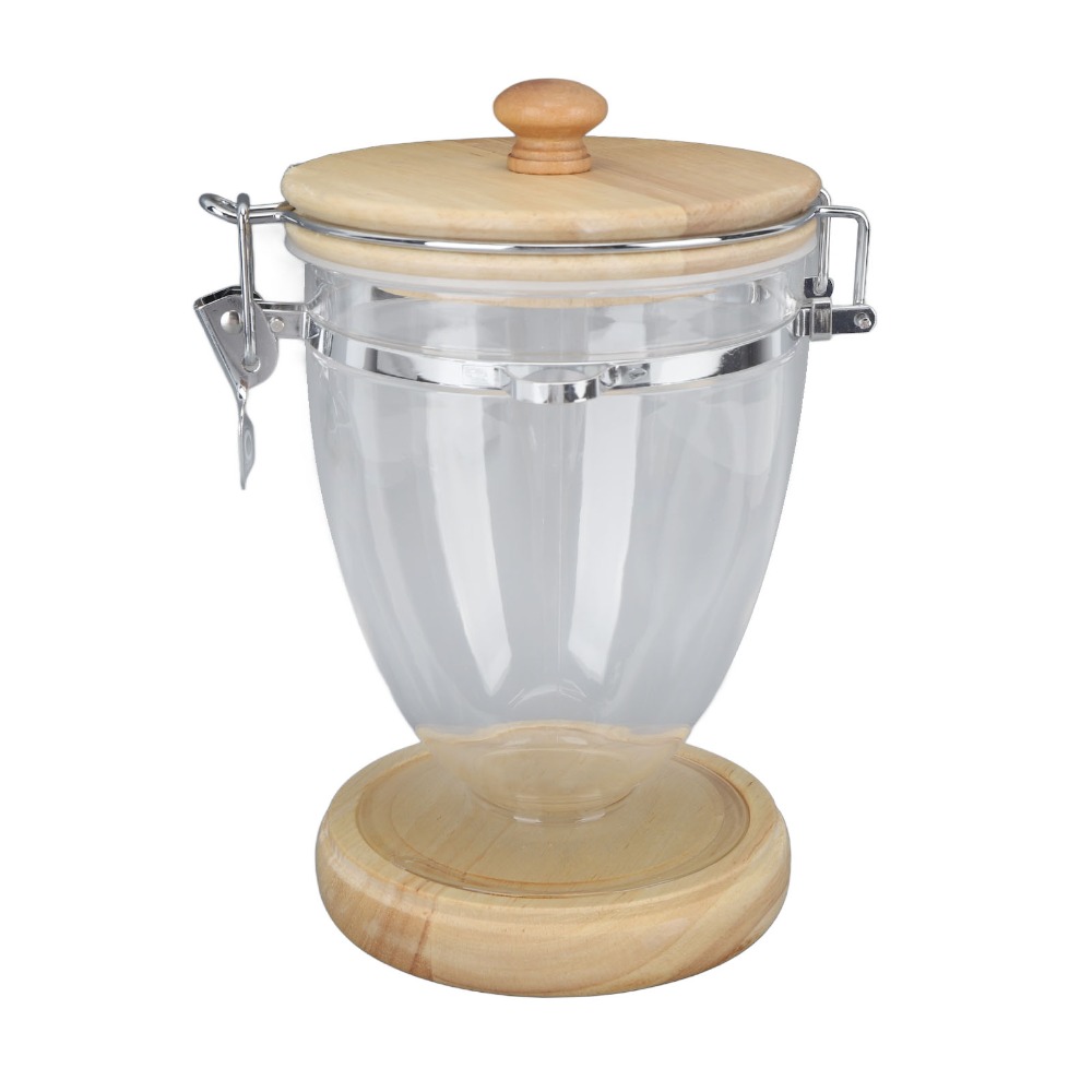 Pote Hermético Transparente de - Food Storage Building avaliação e preço