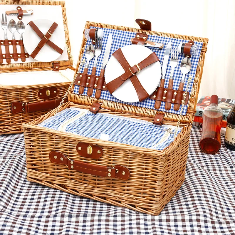 Cesta de Piquenique para Passe - Food Storage Boxes With Lids avaliação e preço