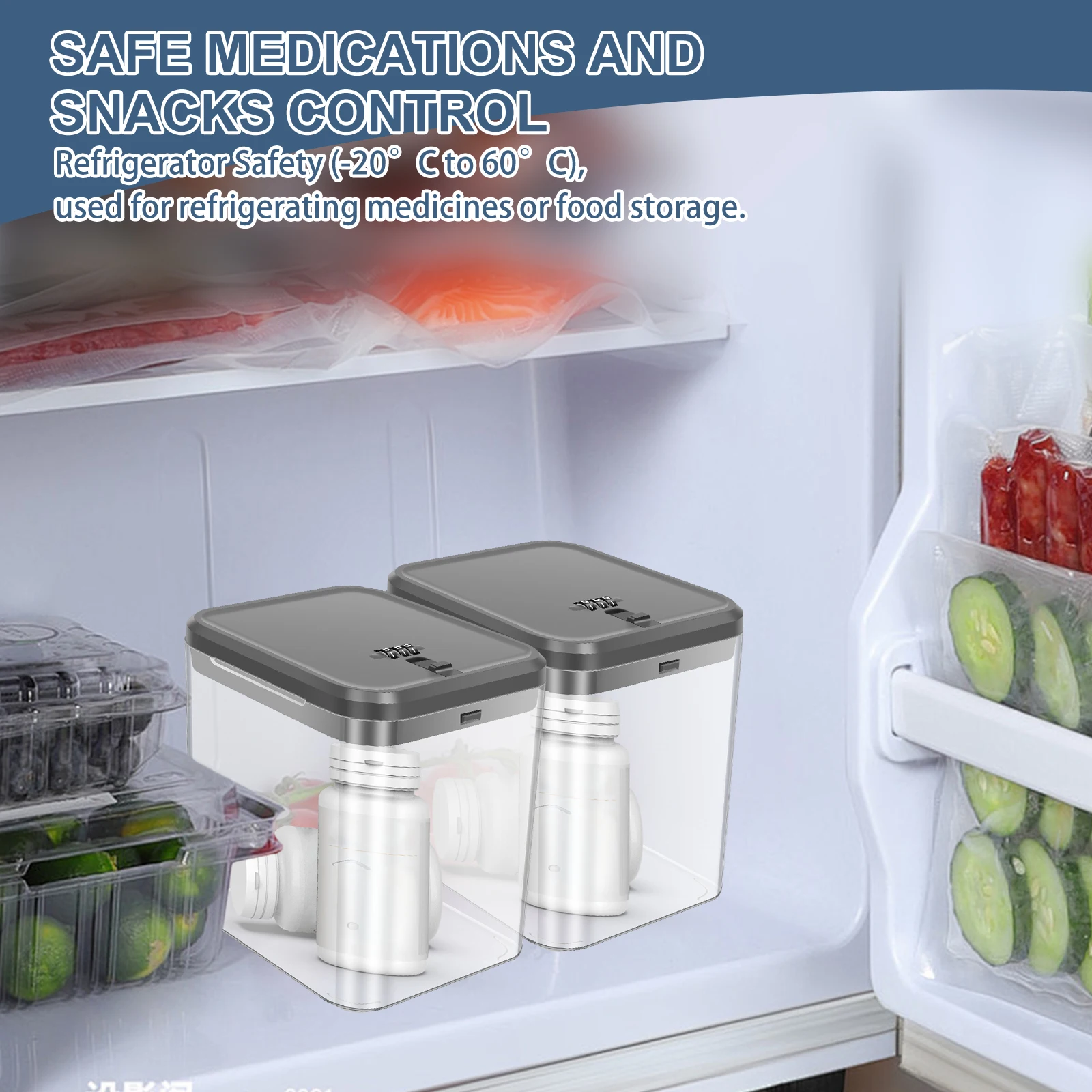 Caixa Transparente com Fechadu - Food Storage Locker avaliação e preço