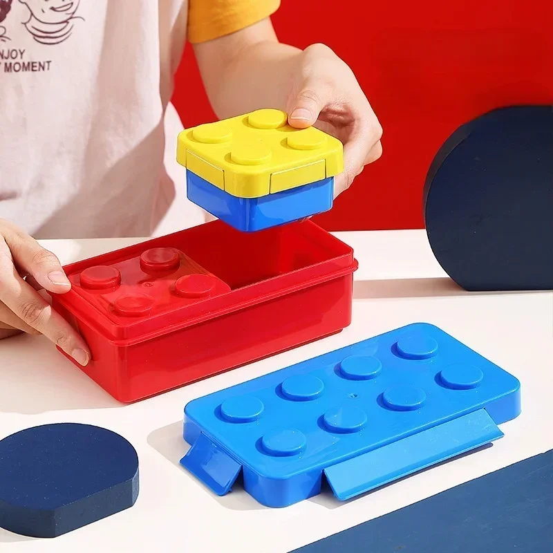 Crianças diy blocos de constru - Food Storage Building avaliação e preço