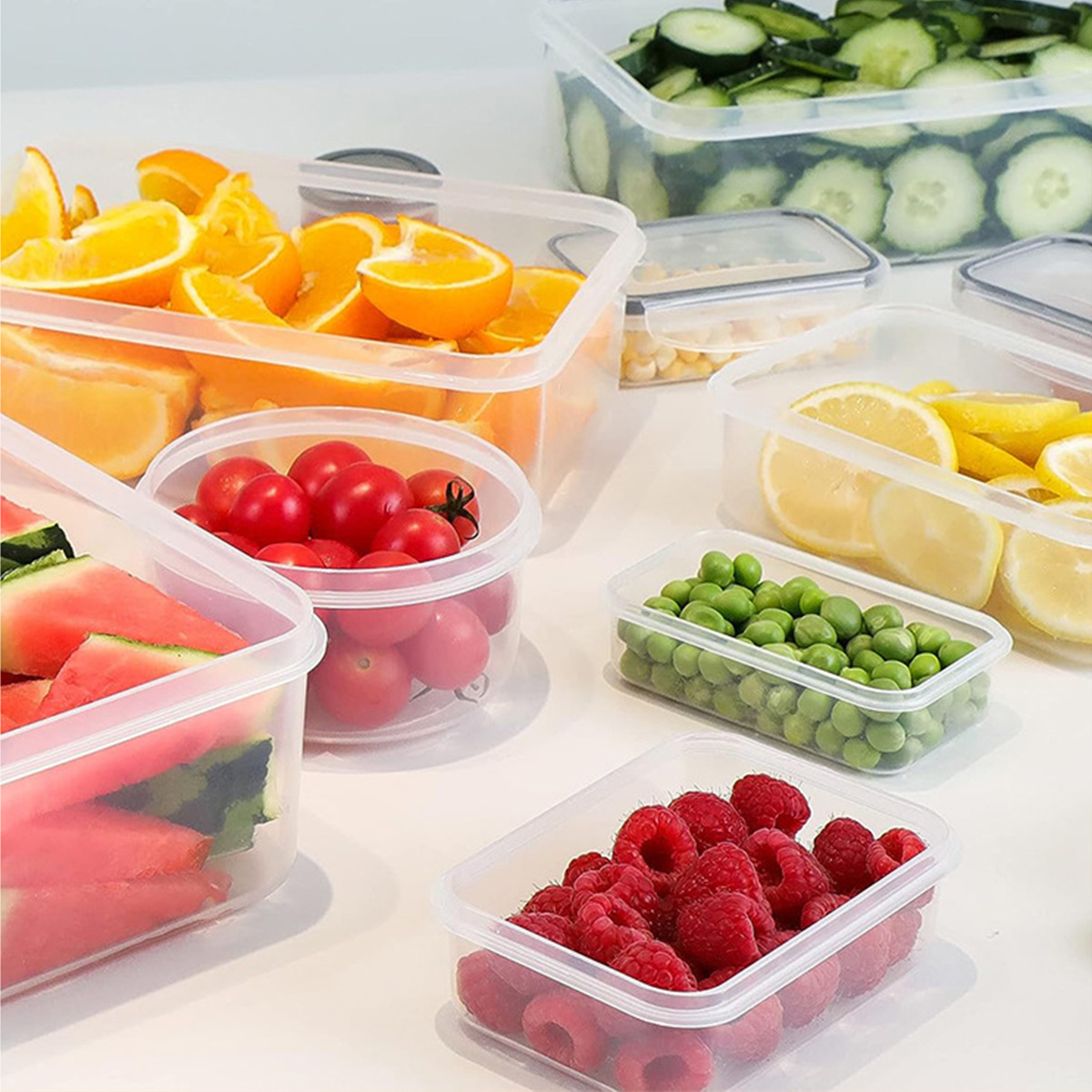 24 pçs/set caixa de armazename - Set Food Storage avaliação e preço