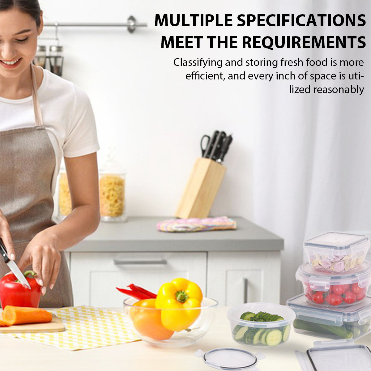 24 pçs/set caixa de armazename - Set Food Storage avaliação e preço