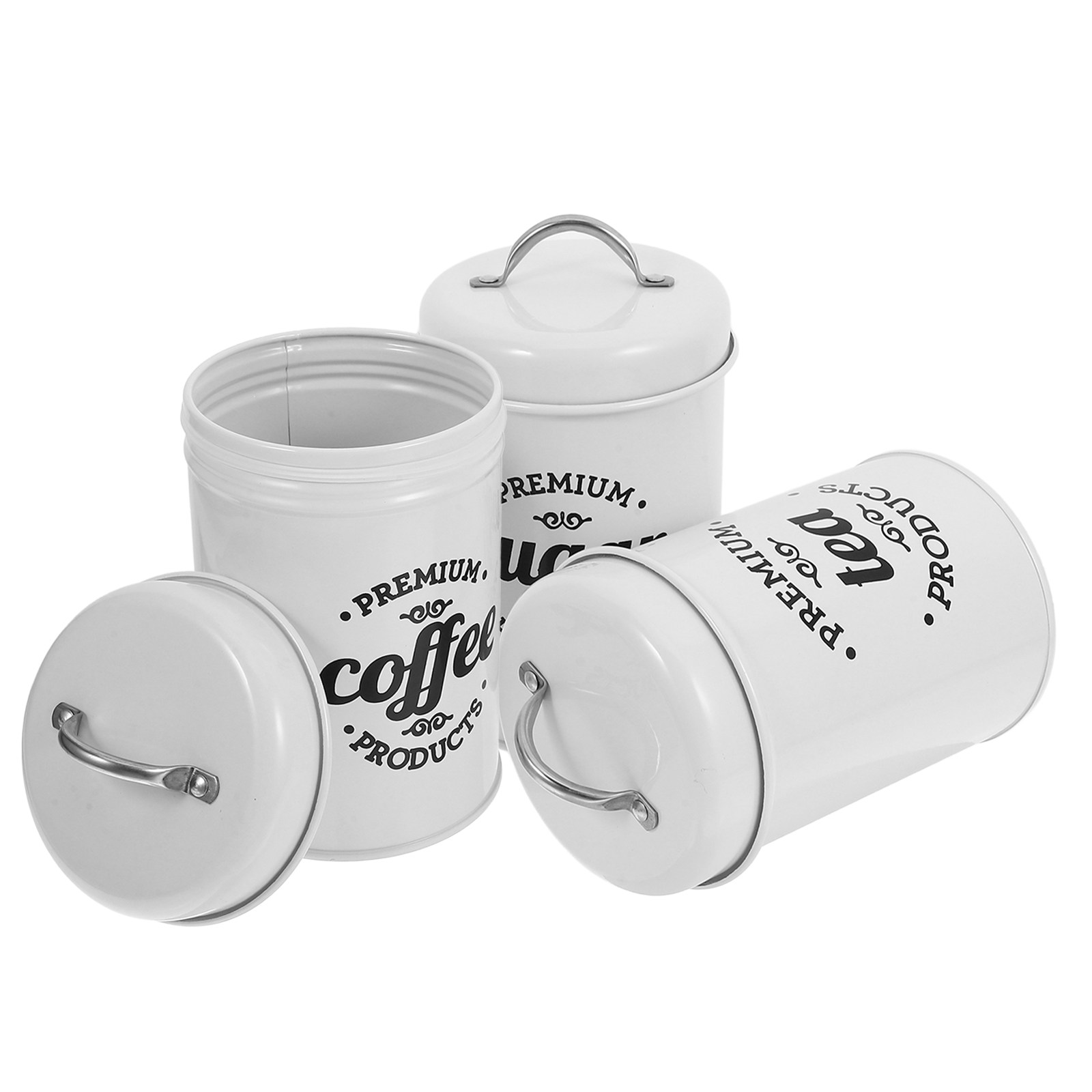 Conjunto de Recipientes Metáli - Set Food Storage avaliação e preço
