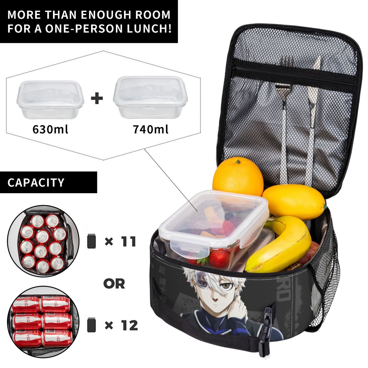 Caixas de almoço isoladas, cai - Food Storage With Lock avaliação e preço