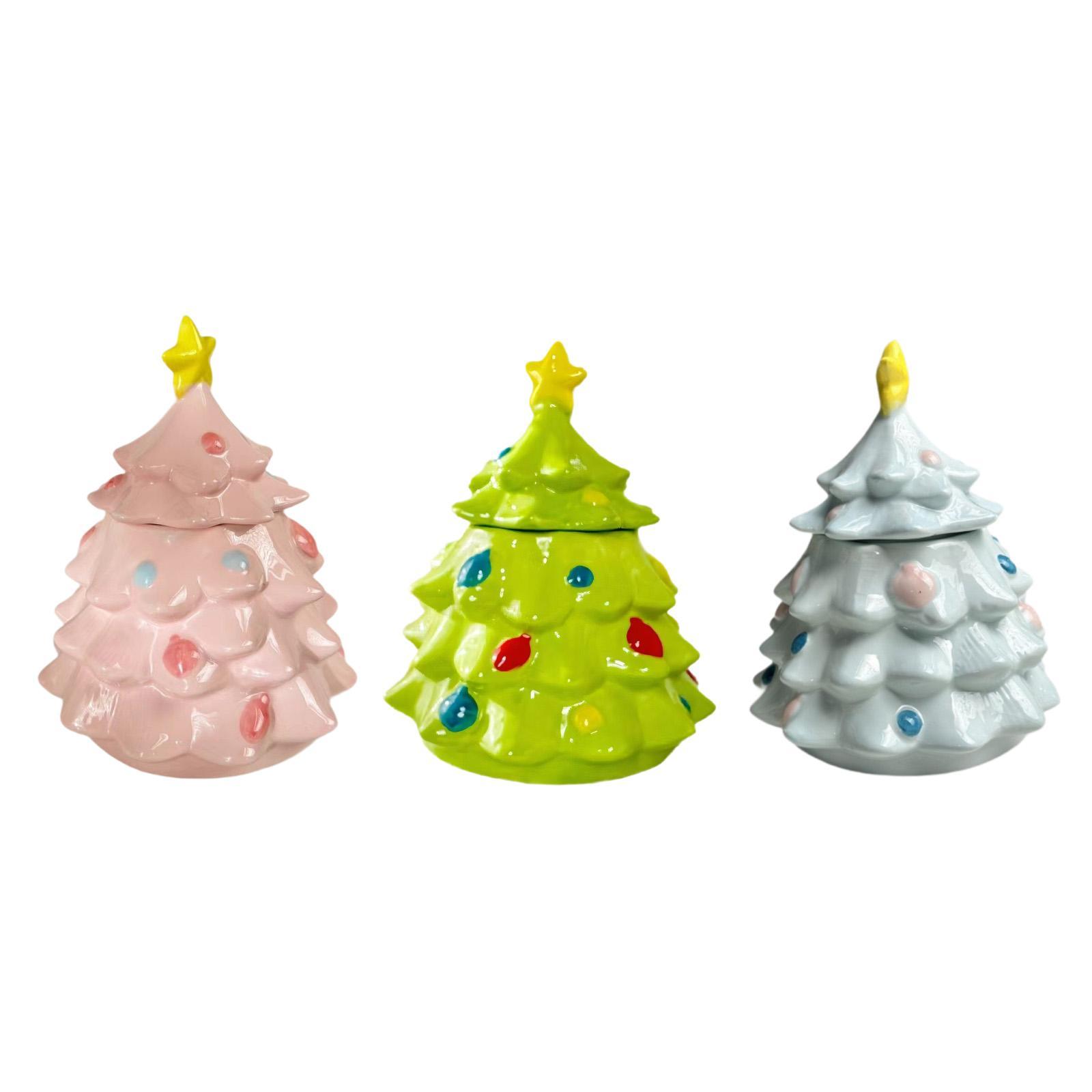 Pote de Doces em Formato de Ár - Xmas Food Storage Containers avaliação e preço
