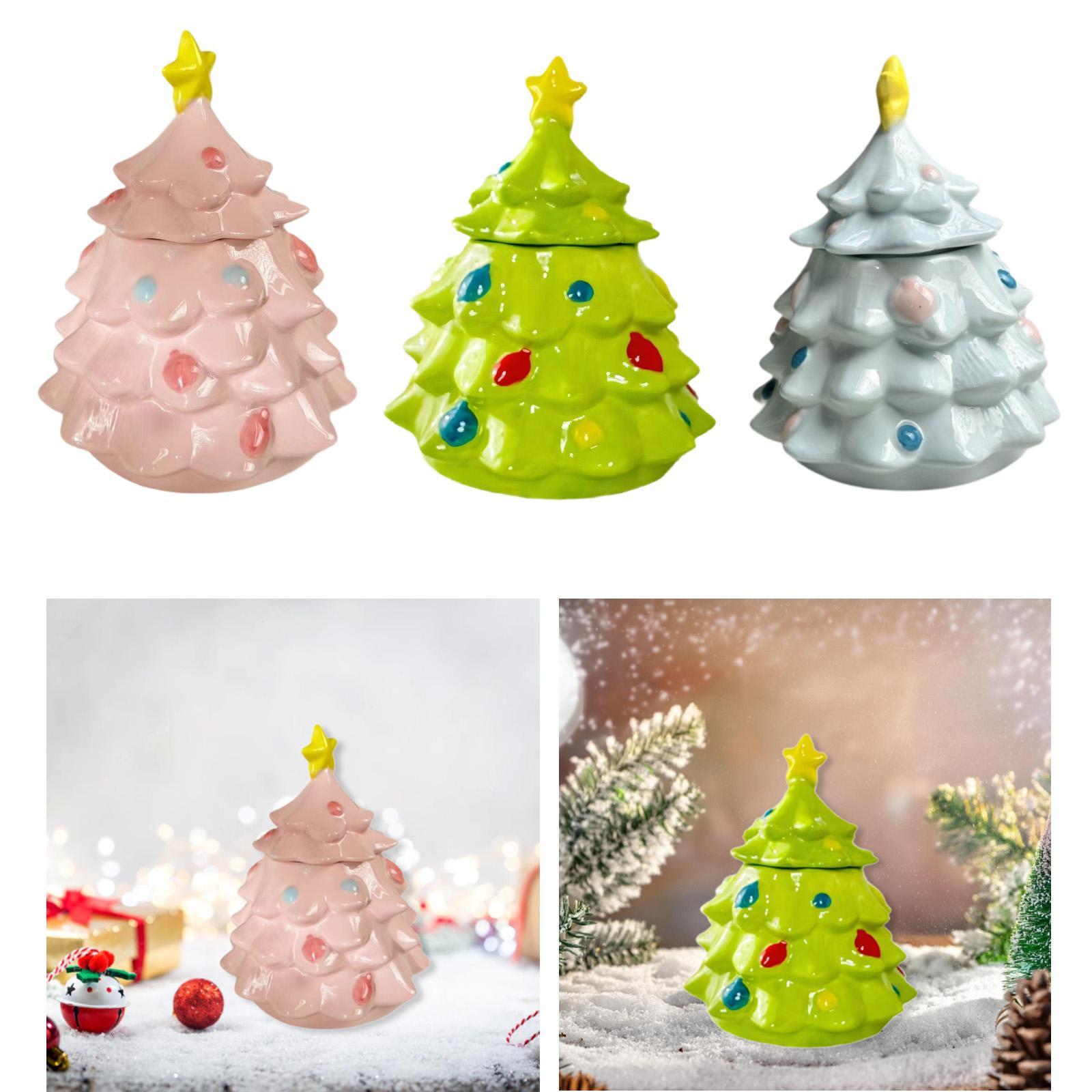 Pote de Doces em Formato de Ár - Xmas Food Storage Containers avaliação e preço