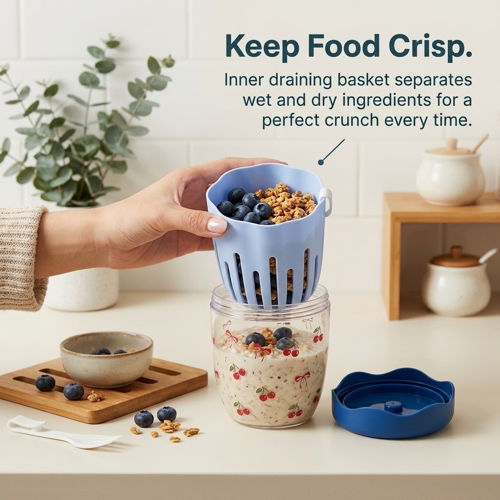 Recipiente Portátil de Plástic - Food Storage Handling avaliação e preço