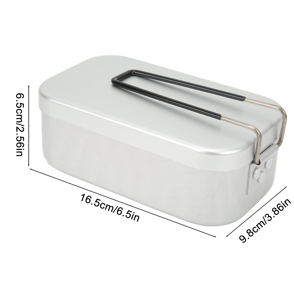 Lancheiras de alumínio 800ml,  - Set Food Storage avaliação e preço