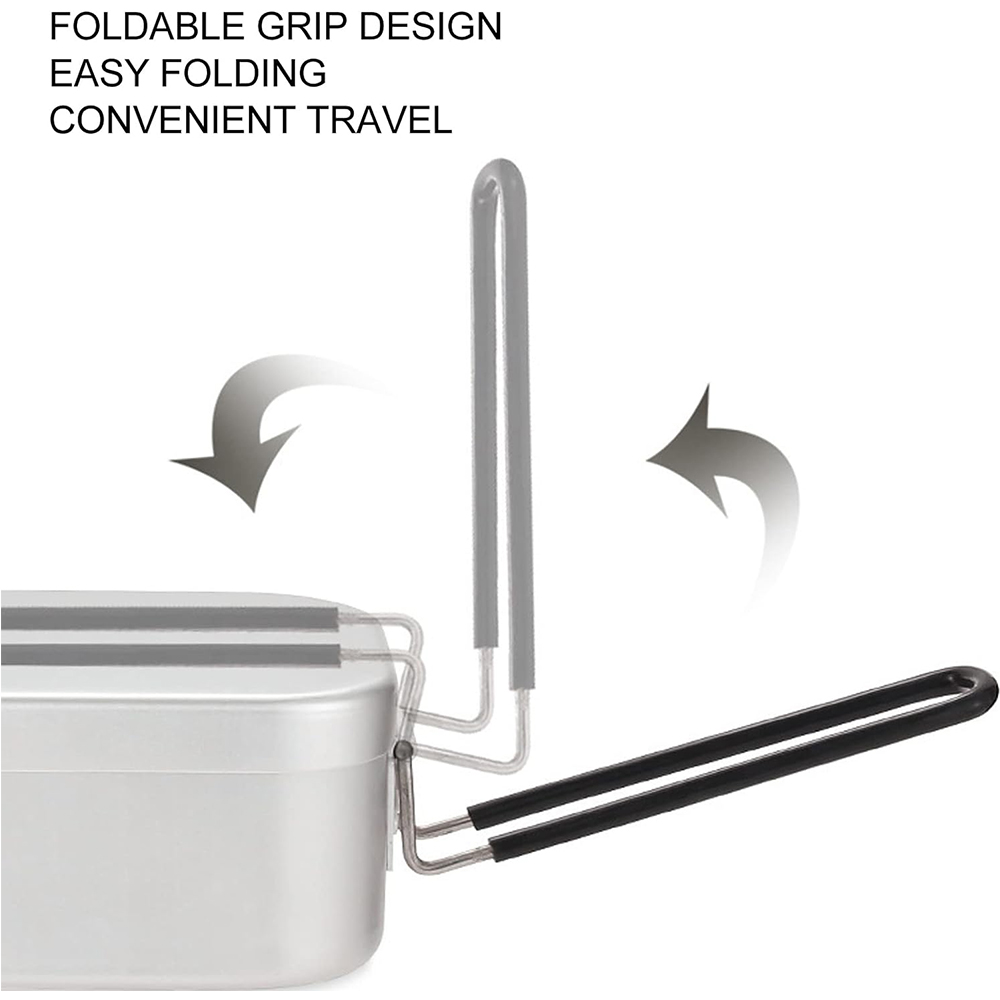 Lancheiras de alumínio 800ml,  - Set Food Storage avaliação e preço
