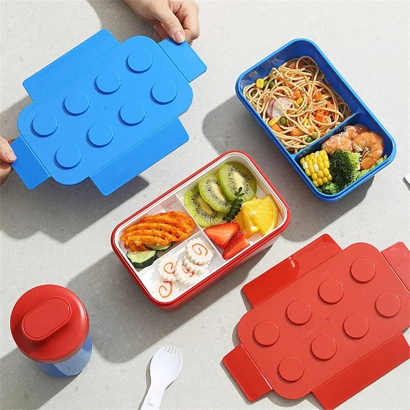 Lancheira diy bloco de constru - Food Storage Building avaliação e preço