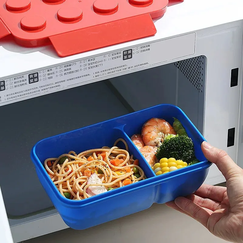Lancheira diy bloco de constru - Food Storage Building avaliação e preço