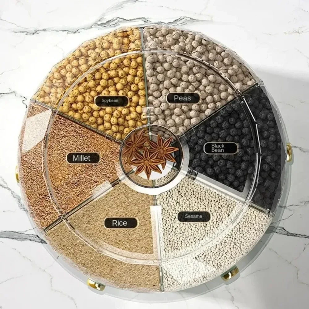 Dispensador de Grãos Rotativo  - Food Storage No Plastic avaliação e preço