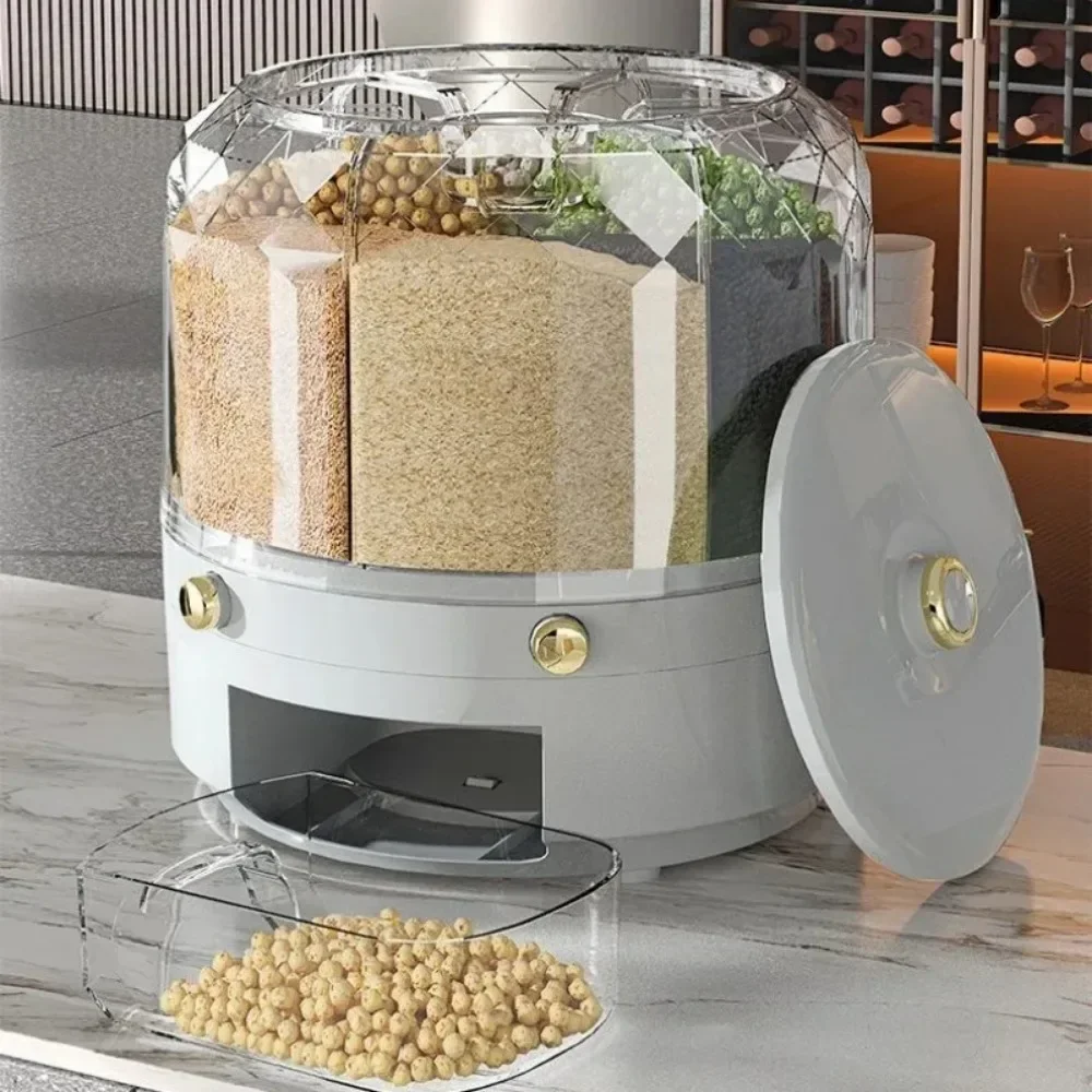 Dispensador de Grãos Rotativo  - Food Storage No Plastic avaliação e preço