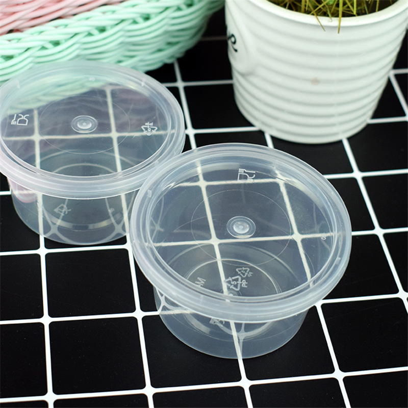 5/10 pces 100ml plástico desca - Xmas Food Storage Containers avaliação e preço
