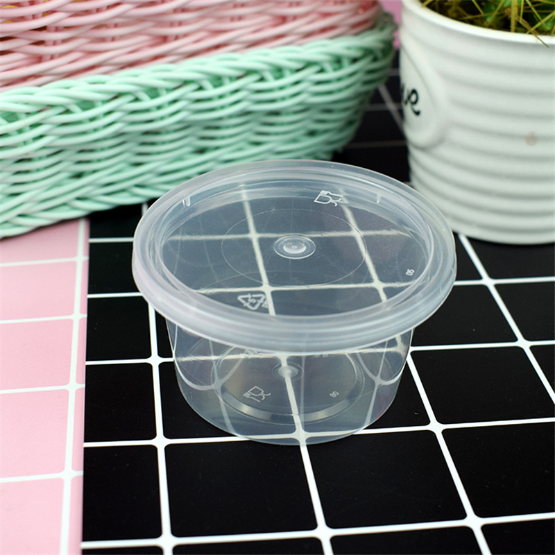 5/10 pces 100ml plástico desca - Xmas Food Storage Containers avaliação e preço