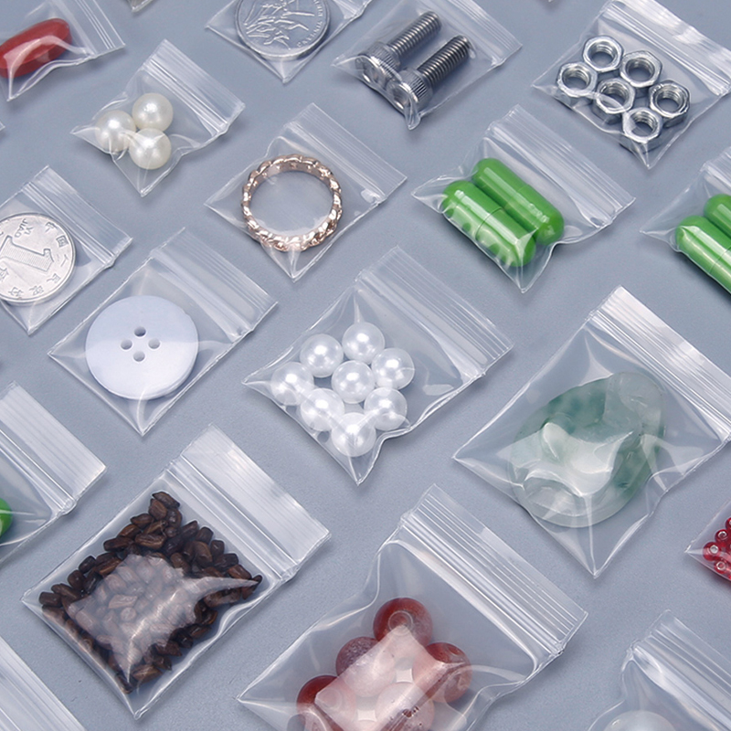 100 Peças de Mini Sacos Plásti - Food Storage Locker avaliação e preço