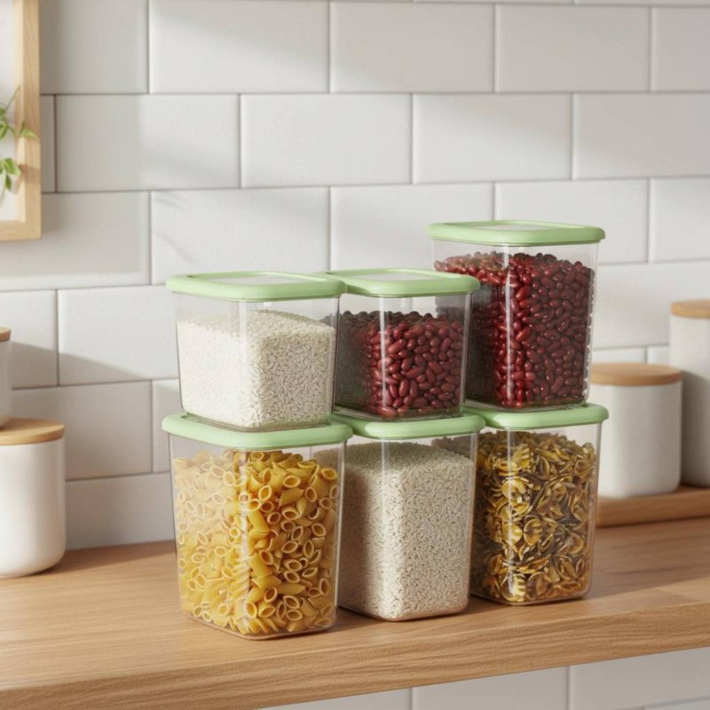 Conjunto de 6 Recipientes Herm - Set Food Storage avaliação e preço