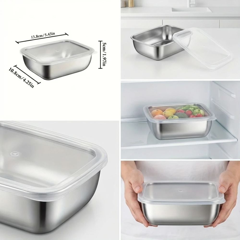 Conjunto de 6 Recipientes de A - Set Food Storage avaliação e preço