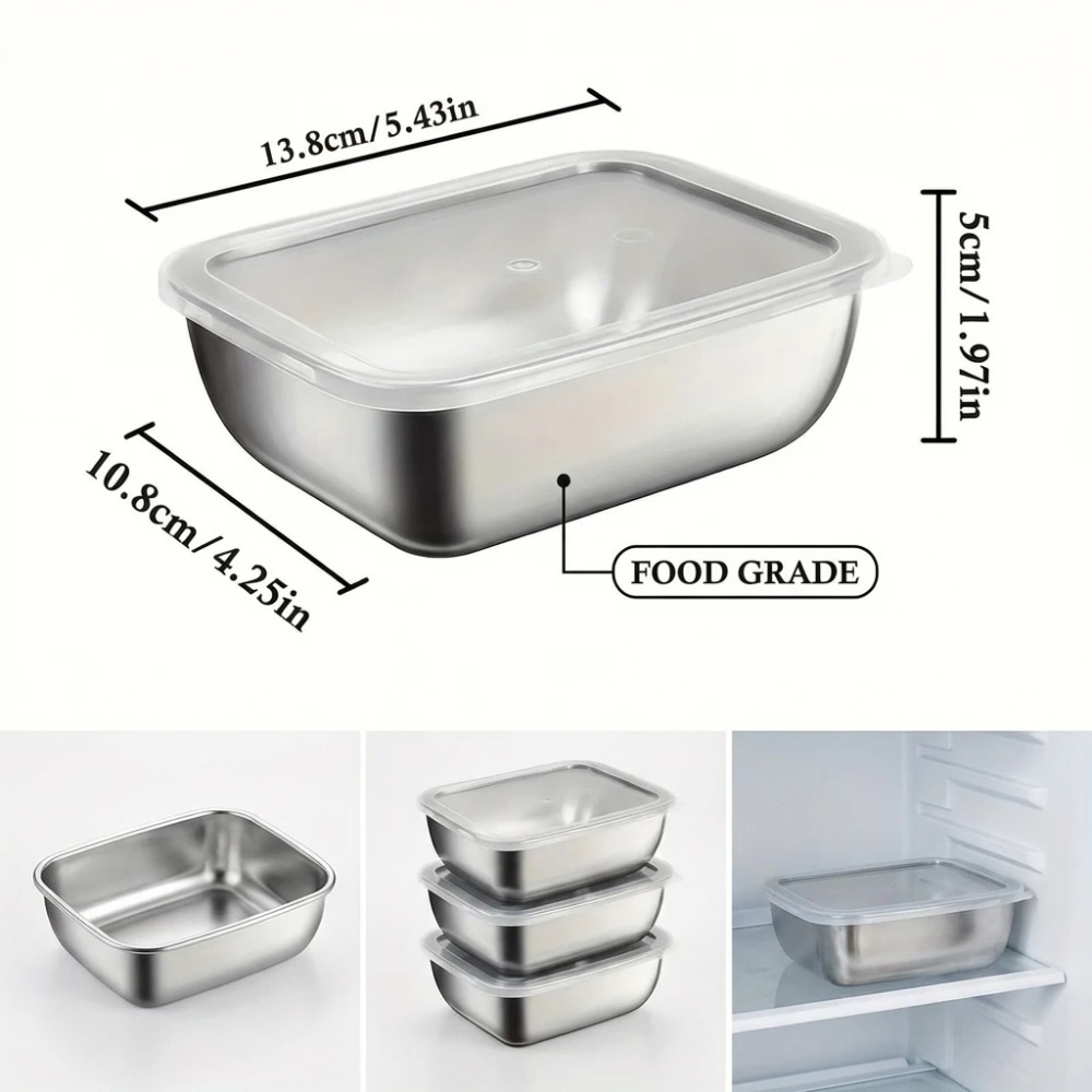 Conjunto de 6 Recipientes de A - Set Food Storage avaliação e preço