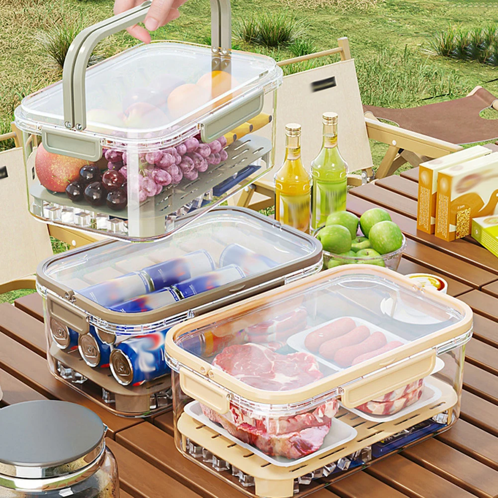 Recipiente portátil de armazen - Food Storage Plastic Containers With Lids avaliação e preço