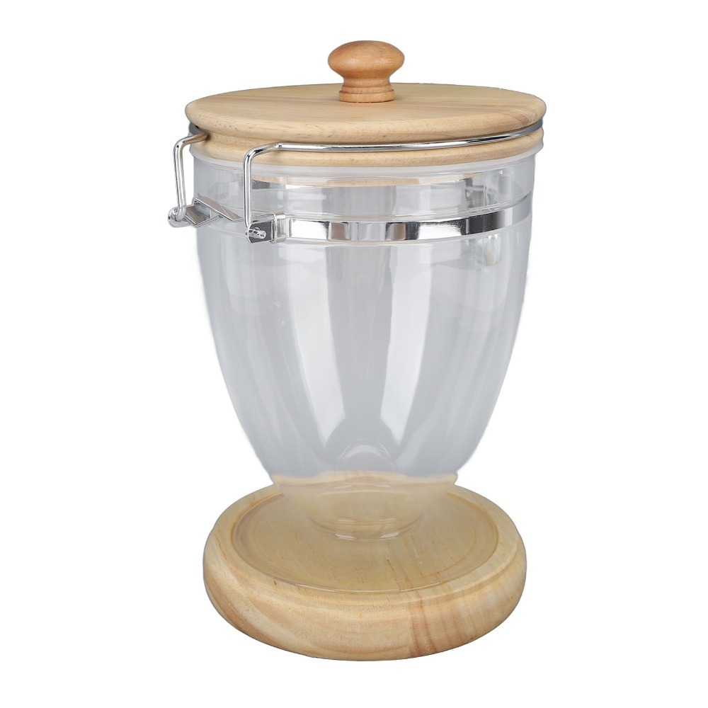 Pote Hermético de Plástico Tra - Food Storage Building avaliação e preço