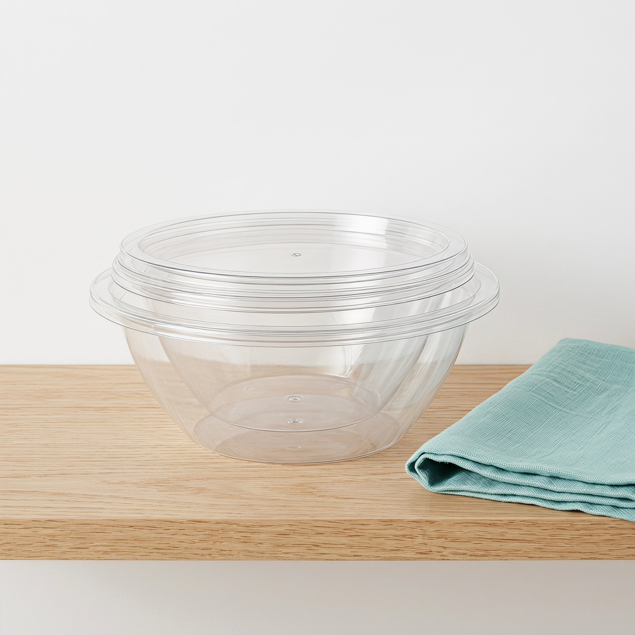2 Conjuntos de Tigelas Transpa - Food Storage Plastic Containers With Lids avaliação e preço