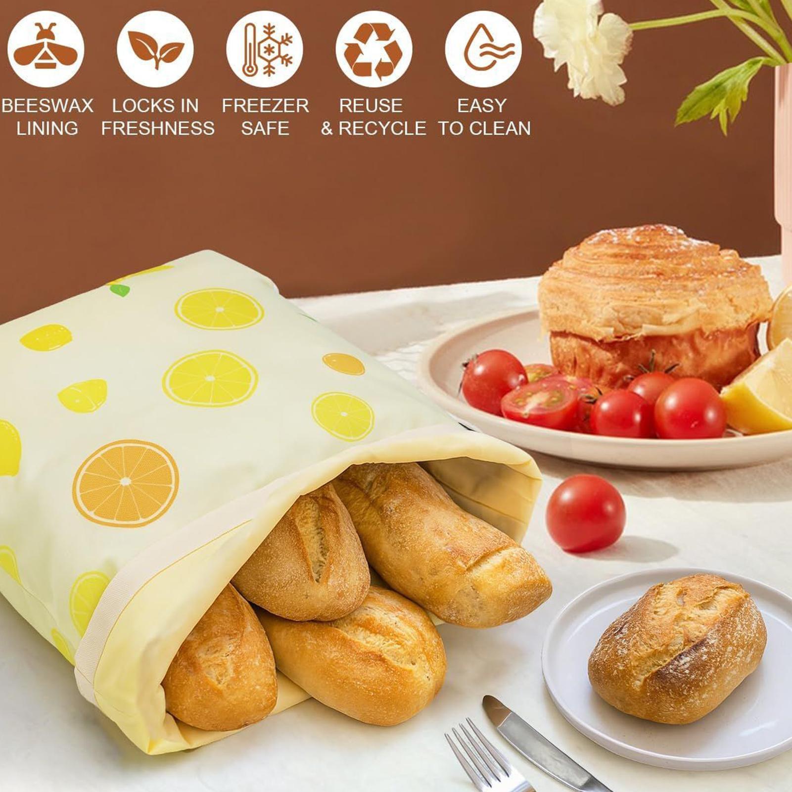 Sacos de pão reutilizáveis sac - Food Storage Bag avaliação e preço