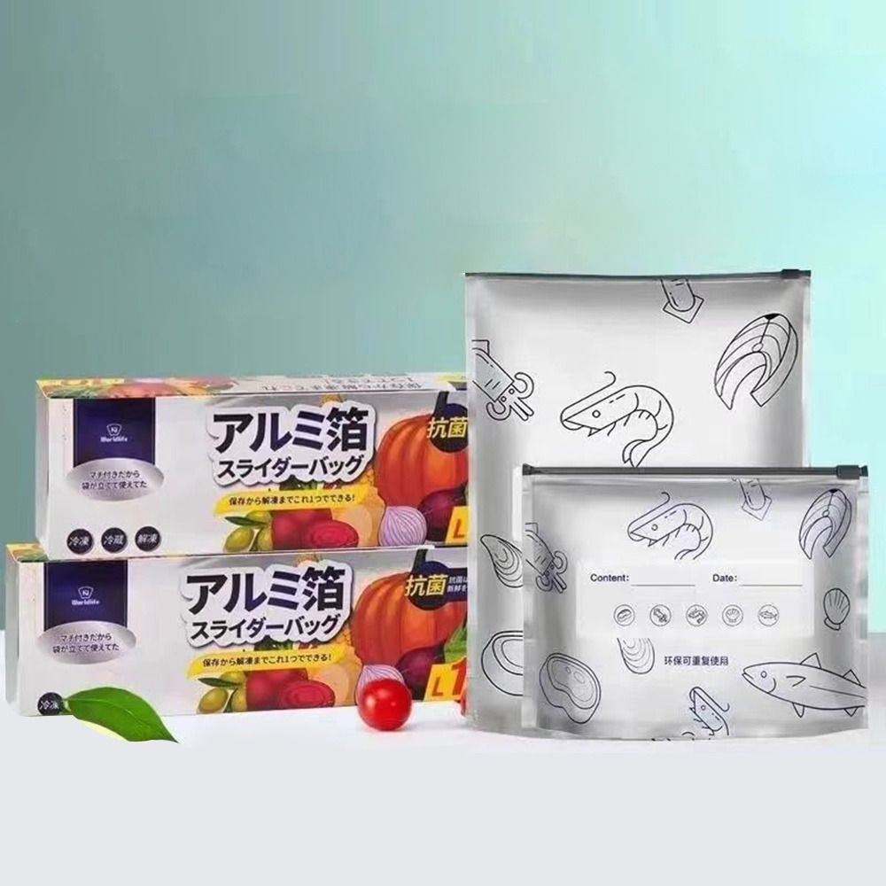 10 Unidades/Pacote Saco de Alu - Food Storage Bag avaliação e preço